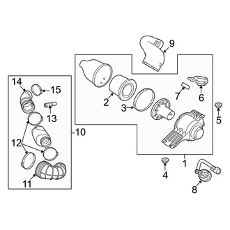 Ford OE - Engine - Air Inlet (5.4L)