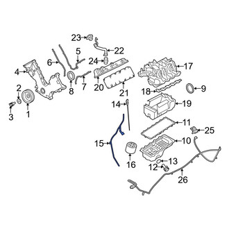 Ford OE - Engine Oil Dipstick Tube