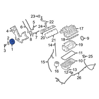 Ford OE - Engine Crankshaft Pulley