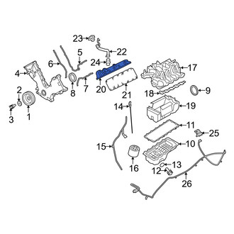 Ford OE - Right Engine Valve Cover