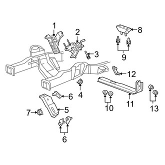 Ford OE - Engine & Transmission Mounting (5.4L)
