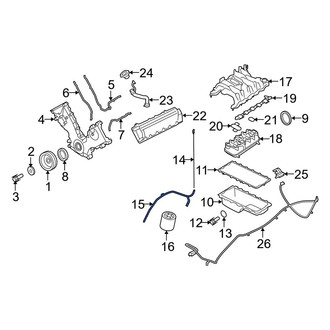 Ford OE - Engine Oil Dipstick Tube