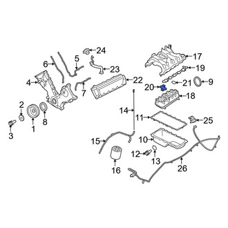 Ford OE - Upper Fuel Injection Plenum Gasket