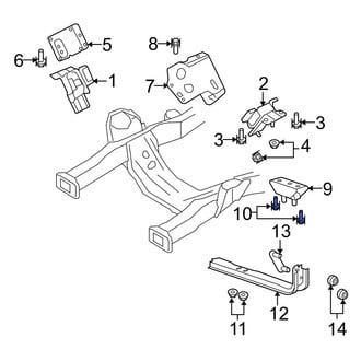 Ford OE - Manual Transmission Mount Bolt