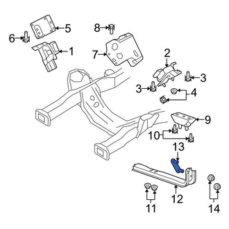 Ford OE - Transmission Crossmember Bolt