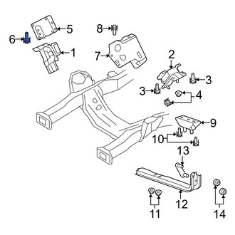 Ford OE - Right Engine Mount Bolt