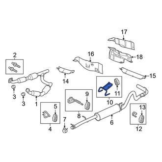 Ford OE - Exhaust System Hanger