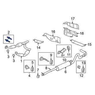 Ford OE - Catalytic Converter Stud