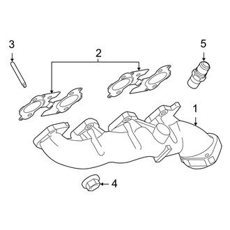 Ford OE - Exhaust System - Exhaust Manifold (5.4L)