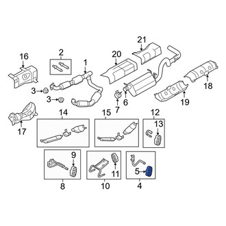 Ford OE - Exhaust System Hanger