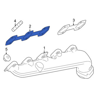 Ford OE - Right Exhaust Manifold Gasket
