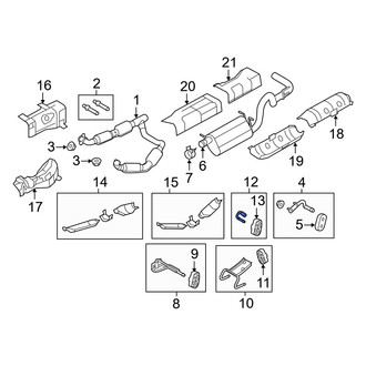 Ford OE - Exhaust System Hanger