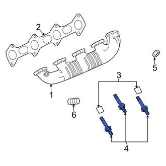Ford OE - Exhaust Manifold Stud