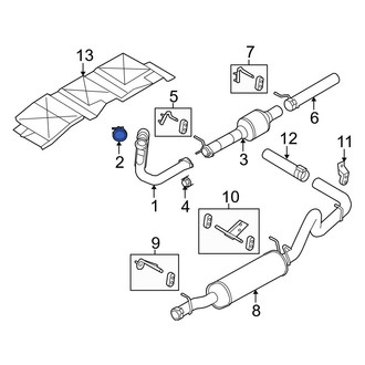 Ford OE - Exhaust Clamp