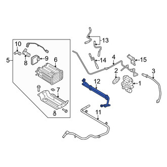 Ford OE - Evaporative Emissions System Lines