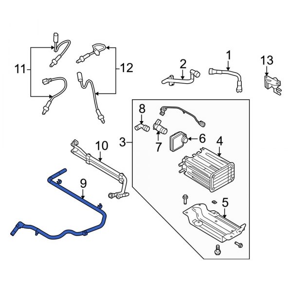 Evaporative Emissions System Lines