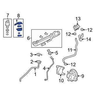 Ford OE - Exhaust Gas Recirculation (EGR) Valve