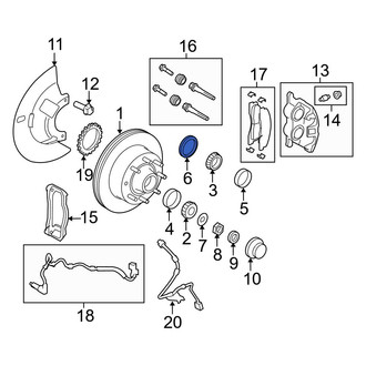 Ford OE - Front Wheel Seal