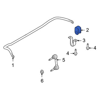 Ford OE - Front Suspension Stabilizer Bar Bushing