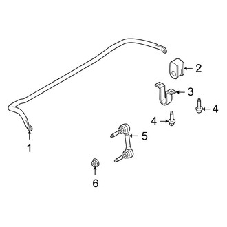 Ford OE - Front Suspension - Stabilizer Bar & Components