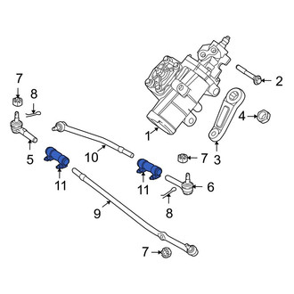 Ford OE - Steering Tie Rod End Adjusting Sleeve