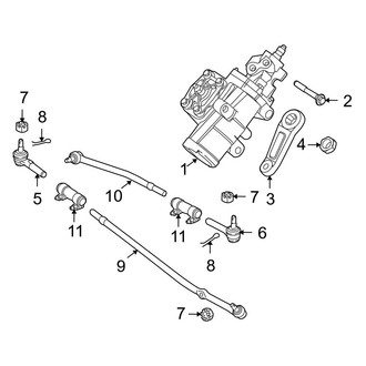 Ford OE - Outer Steering Tie Rod End Cotter Pin
