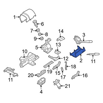 Ford OE - Lower Steering Column Cover
