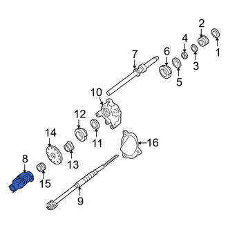 Ford OE - Center Steering Shaft