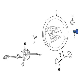 Ford OE - Steering Wheel Screw