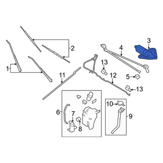 Ford OE - Wiper Motor
