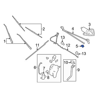 Ford OE - Wiper Linkage Clip
