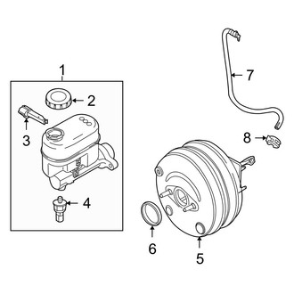 Ford OE - Cowl - Components on Dash Panel