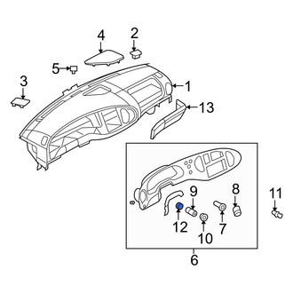 Ford OE - Instrument Panel Cover