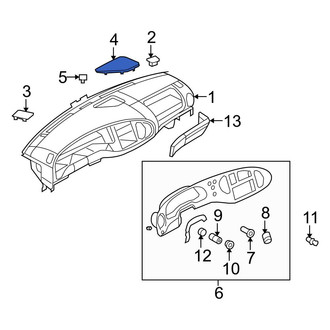 Ford OE - Instrument Panel Trim Panel