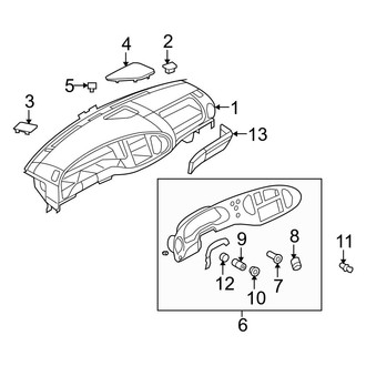 Ford OE - Instrument Panel Components
