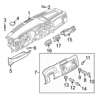 Ford OE - Instrument Panel Components