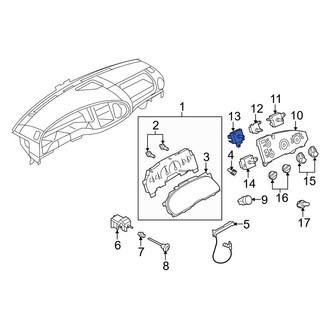 Ford OE - HVAC Blower Control Switch