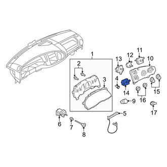 Ford OE - HVAC Blower Control Switch