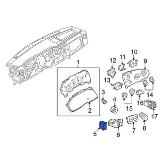 Ford OE - Instrument Panel Dimmer Switch