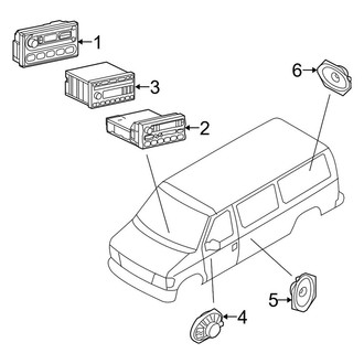 Ford OE - Instrument Panel - Sound System