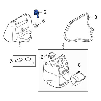 Ford OE - Left Engine Cover Clip