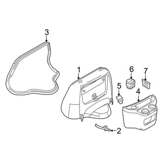 Ford OE - Engine Cover & Console - Cover & Components (With Slimline Console)