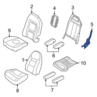 Ford OE - Front Left Seat Hinge