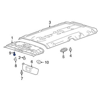 Ford OE - Sun Visor Holder Screw