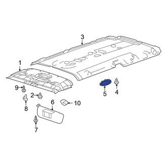 Ford OE - Rear Dashboard Air Vent