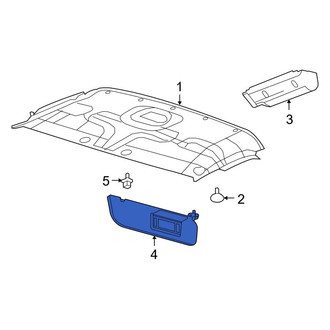 Ford OE - Left Sun Visor