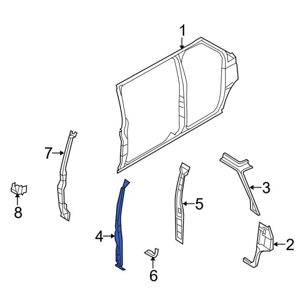 Body B-Pillar Reinforcement