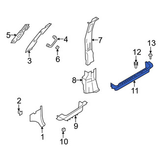 Ford OE - Door Sill Plate