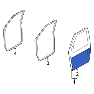 Ford OE - Front Left Outer Door Outer Panel
