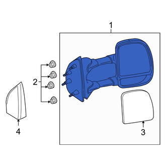 Ford OE - Front Right Door Mirror